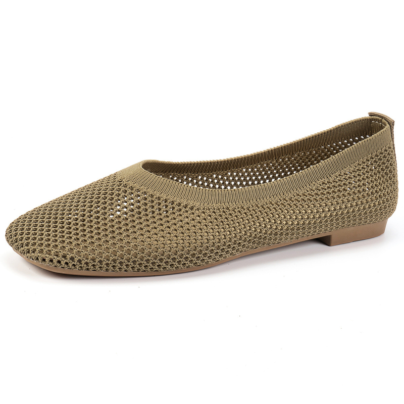 Дамски slip-on обувки от дишаща мрежа, голям размер, за ежедневна употреба