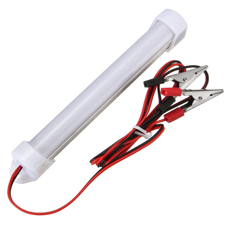 LED čvrsti svjetlosni trak s aluminijskim kanalom, klip za trak, kabel, 12V, 18 cm, 12 LED dioda