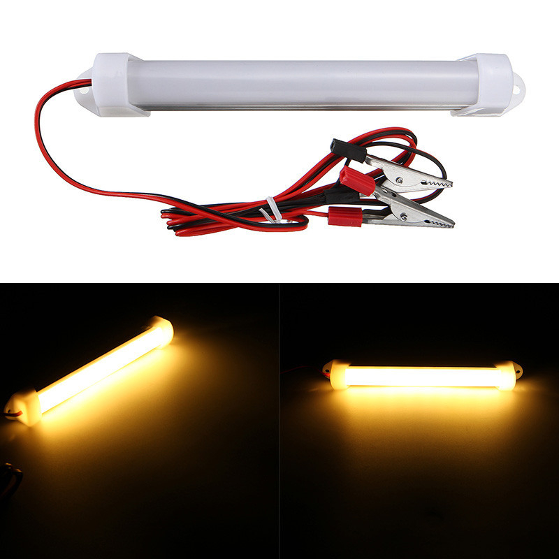 LED čvrsti svjetlosni trak s aluminijskim kanalom, klip za trak, kabel, 12V, 18 cm, 12 LED dioda