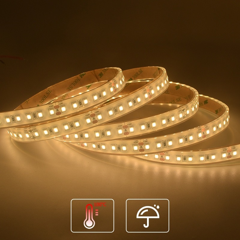 Sauna LED traka IP68 vodootporna, otporna na visoke temperature do 100°C, dužina 10 m, bez pada napona, rasvjeta za saunu, otporna na sulfidaciju i oksidaciju