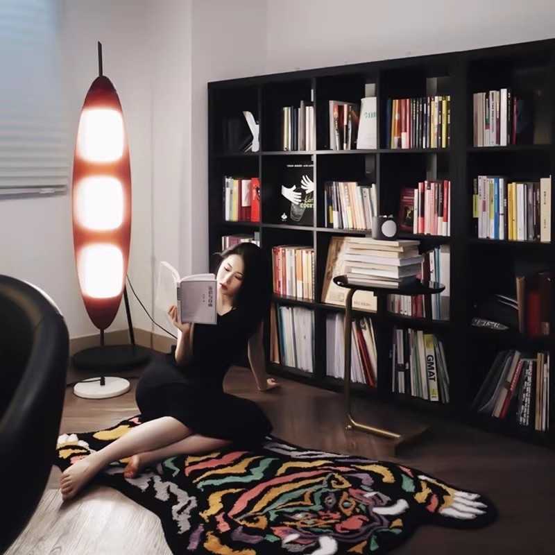 Vintage stajaća lampa za dnevni boravak i spavaću sobu – inspirirana jedrilicom, američki stil, dizajnersko retro