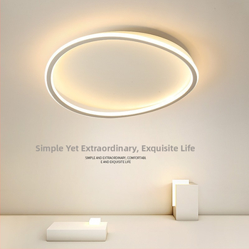 2025 3D hálószoba LED lámpa, modern minimalist stílusú mennyezeti világítótest
