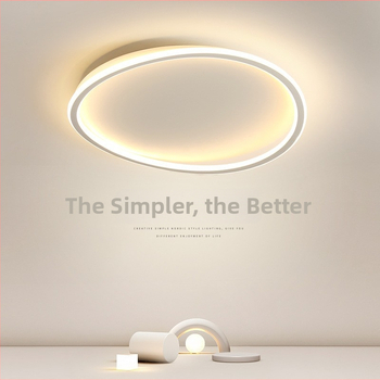 2025 3D hálószoba LED lámpa, modern minimalist stílusú mennyezeti világítótest