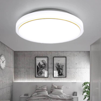 LED stropna svjetiljka – kružnog oblika, minimalističko-modernog stila, pogodna za spavaću sobu, dnevni boravak i hodnik