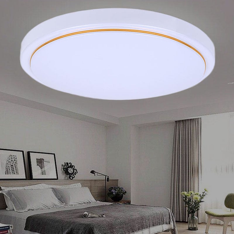 LED stropna svjetiljka – kružnog oblika, minimalističko-modernog stila, pogodna za spavaću sobu, dnevni boravak i hodnik