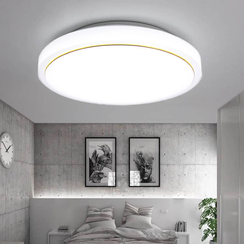 LED stropna svjetiljka – kružnog oblika, minimalističko-modernog stila, pogodna za spavaću sobu, dnevni boravak i hodnik