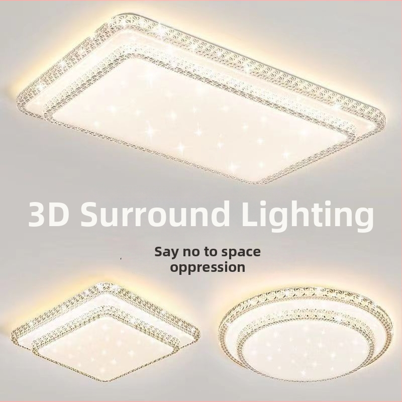Pametna LED plafonska svjetiljka za spavaću sobu, moderni minimalistički dizajn