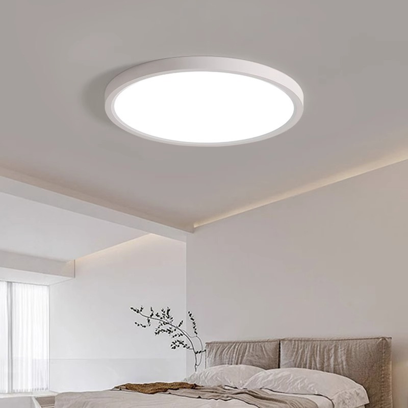 LED okruglo stropno svjetlo s trostranom zaštitom za kupaonicu, balkon, spavaću sobu, kuhinju i hodnik, moderni minimalistički stil