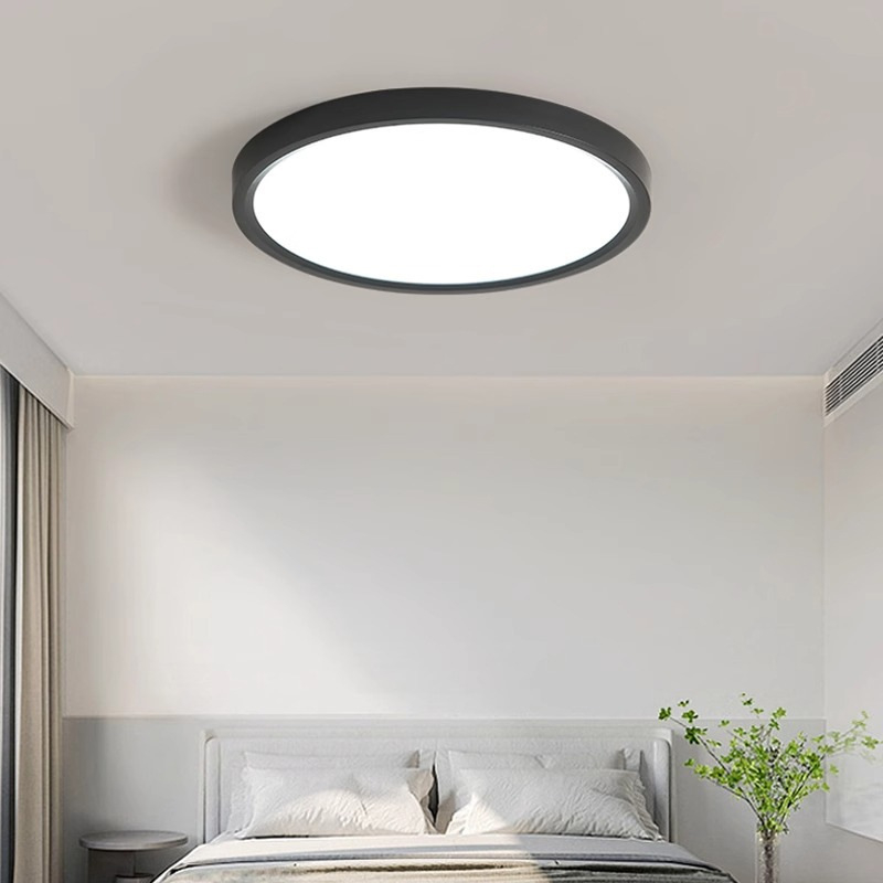 LED okruglo stropno svjetlo s trostranom zaštitom za kupaonicu, balkon, spavaću sobu, kuhinju i hodnik, moderni minimalistički stil