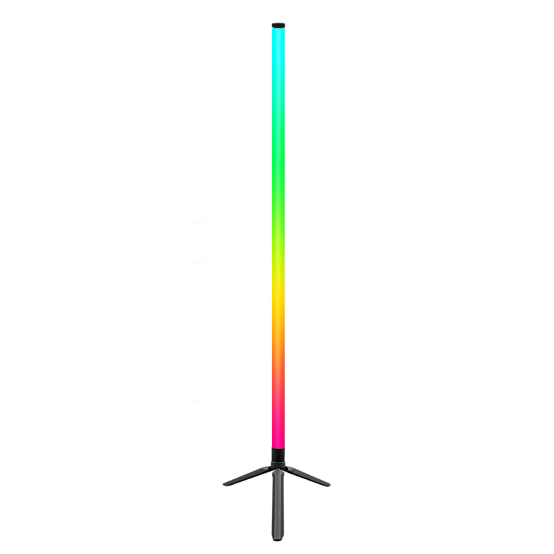 RGB подова лампа с LED осветление 360°, нощна лампа за спалня и дневна стая, с микрофон