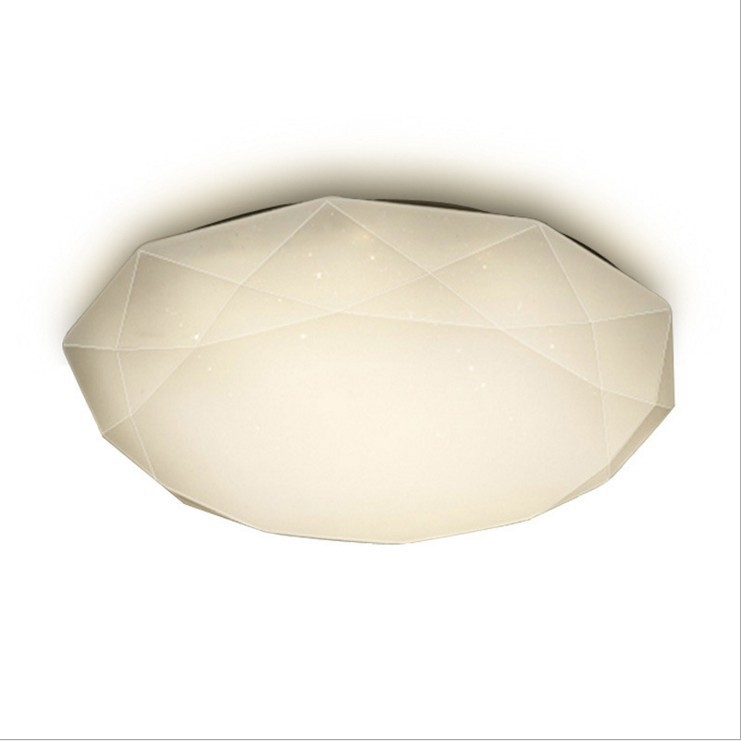 Moderna minimalistička LED plafonska svjetiljka s dijamantnim akrilom, pogodna za spavaću sobu i balkon, toplo i elegantno osvjetljenje.