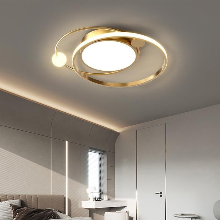 LED stropna svjetiljka za glavnu spavaću sobu, moderni nordijski minimalistički dizajn, diskretan luksuz, svjetiljka za sobu