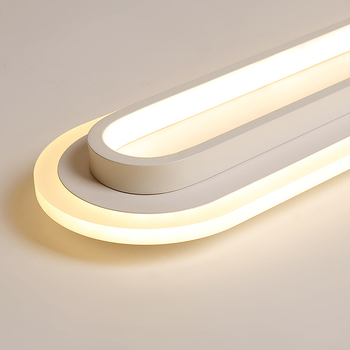Stropna LED svjetiljka u modernom minimalističkom stilu za hodnik, prolaz, balkon i garderobu