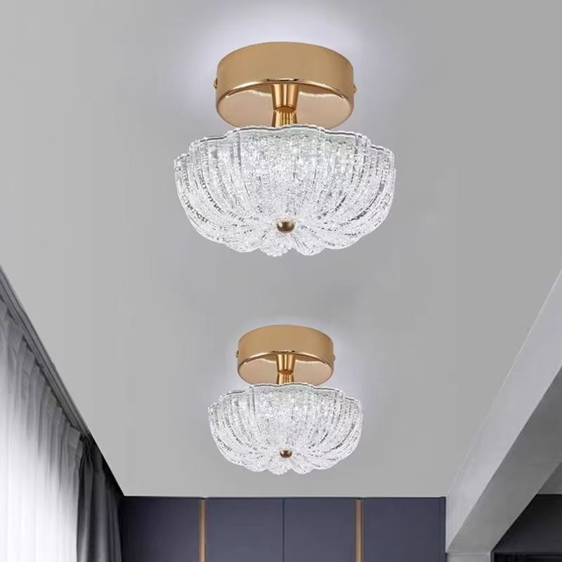 Nova kreativna minimalistička svjetiljka za hodnik s toplom svjetlošću, postmoderni stropni svjetiljka za hodnik, predsoblje i balkon, u obliku tikve