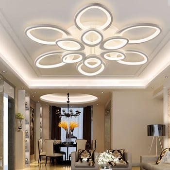 Nova moderna LED stropna svjetiljka, pametno osvjetljenje za spavaću sobu i dnevni boravak, jednostavna i elegantna stolna lampa