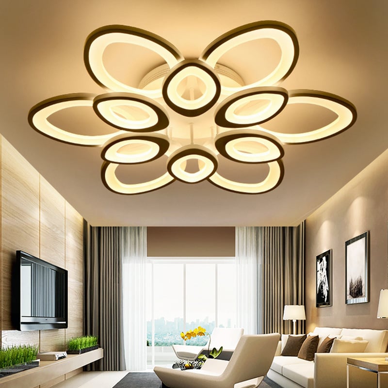 Nova moderna LED stropna svjetiljka, pametno osvjetljenje za spavaću sobu i dnevni boravak, jednostavna i elegantna stolna lampa