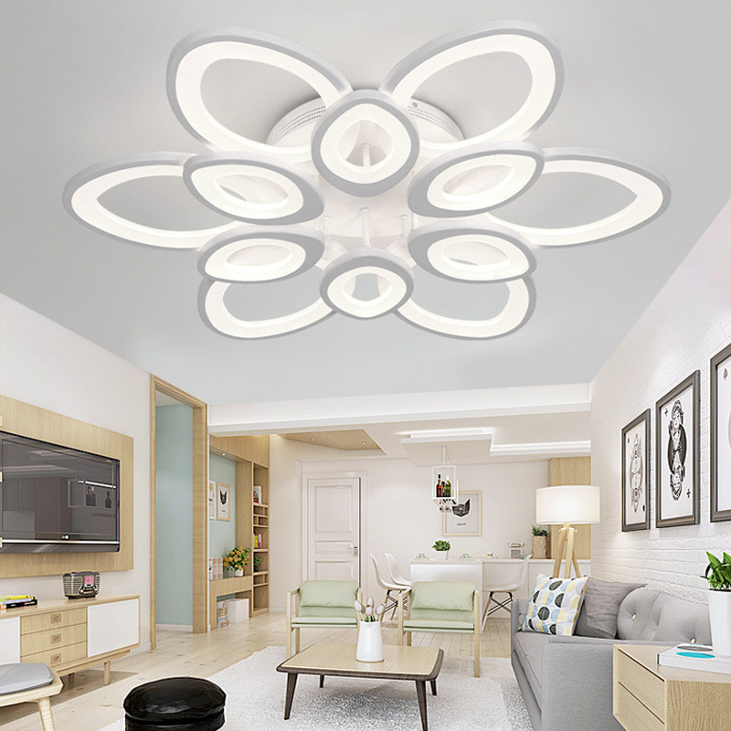 Nova moderna LED stropna svjetiljka, pametno osvjetljenje za spavaću sobu i dnevni boravak, jednostavna i elegantna stolna lampa