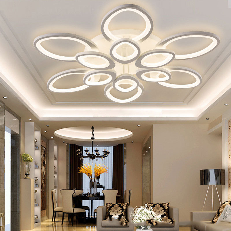 Nova moderna LED stropna svjetiljka, pametno osvjetljenje za spavaću sobu i dnevni boravak, jednostavna i elegantna stolna lampa