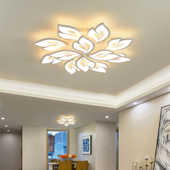 Nou plafon LED pentru living, stil minimalist modern, abajur acrilic, iluminare creativă pentru dormitor și sufragerie