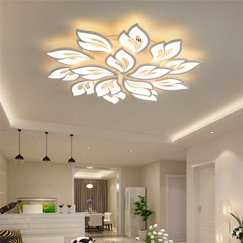 Nou plafon LED pentru living, stil minimalist modern, abajur acrilic, iluminare creativă pentru dormitor și sufragerie
