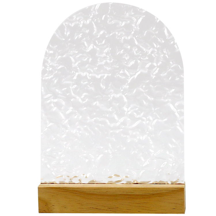 Tulipán üvegfestés éjjeli lámpa – DIY kézzel készített, átlátszó akrilpanel vízhullám effektussal és graffiti festéssel