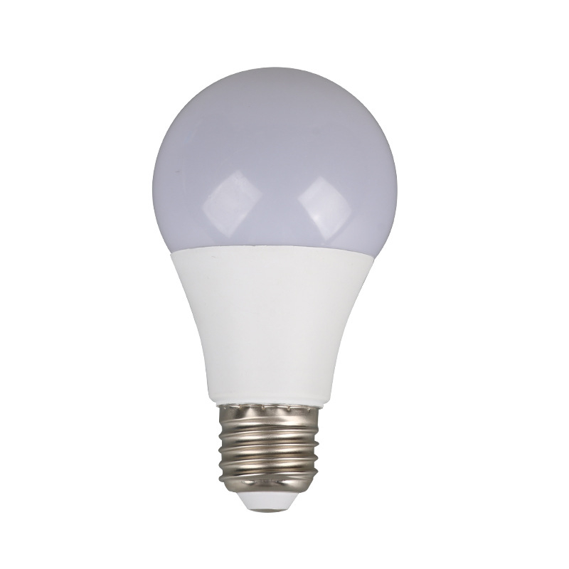 LED A60 žarulja s plastičnim premazom od aluminija, E27 navoj, kućno osvjetljenje, energetski učinkovita i izdržljiva