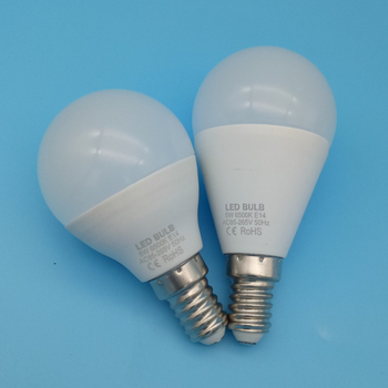 LED žarulja C37G45 s plastičnim premazom od aluminija, konstantni tok, podesiva jačina svjetla, E12/E14 i B22 navojne utičnice