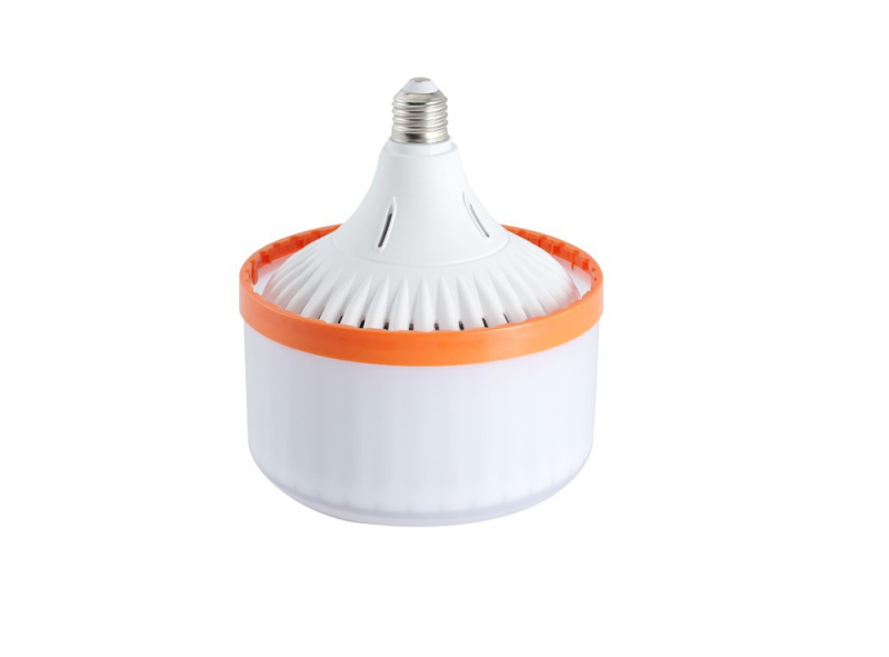 Visoko snaga LED žarulja s aluminijskim hladnjakom i lamelama, E27, 150W, za tvornicu, radionu i skladište, ultra snažno osvjetljenje, ušteda energije