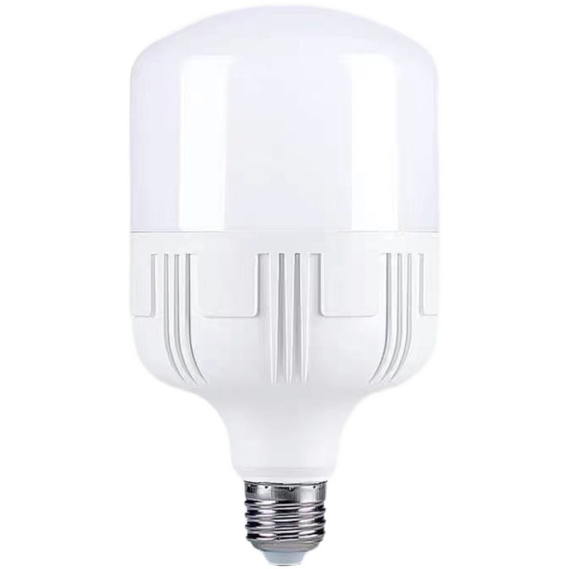 Lampa LED E27, tensiune scăzută 12–85V DC/12–60V AC, 3000 lm, unghi fascicul 120°, economisire energie, corp PVC, abajur PC, IP30, potrivită pentru sisteme cu panouri solare