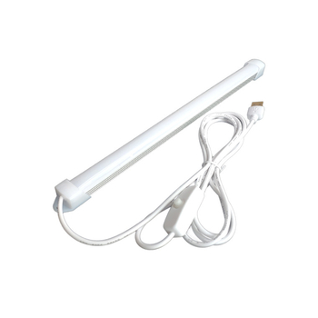 USB LED cijevni svjetlosni bar za kuhinjski ormar, zaštita očiju, 5V, aluminij-PC tijelo, duljina 18–52 cm
