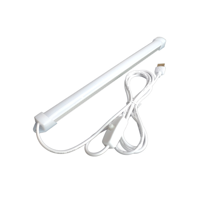 USB LED cijevni svjetlosni bar za kuhinjski ormar, zaštita očiju, 5V, aluminij-PC tijelo, duljina 18–52 cm