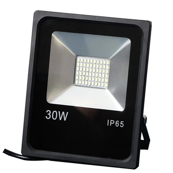 LED vanjski četvrtasti floodlight, vodootporan IP65, 50/100/200W, aluminijsko kućište, crna, osvjetljenje stadiona