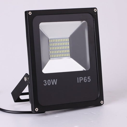 LED vanjski četvrtasti floodlight, vodootporan IP65, 50/100/200W, aluminijsko kućište, crna, osvjetljenje stadiona