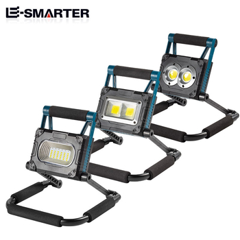 Solarna LED flood light za vanjsku upotrebu, prenosna uz nosač, USB punjenje, IP65, pogodno za kampiranje i planinarenje