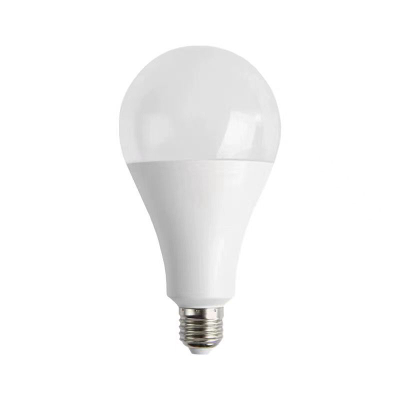 Bec LED 12V, joasă tensiune, AC/DC, intrare 12–85V, priză E27, carcasă din aluminiu cu acoperire din plastic, lumină albă / alb cald