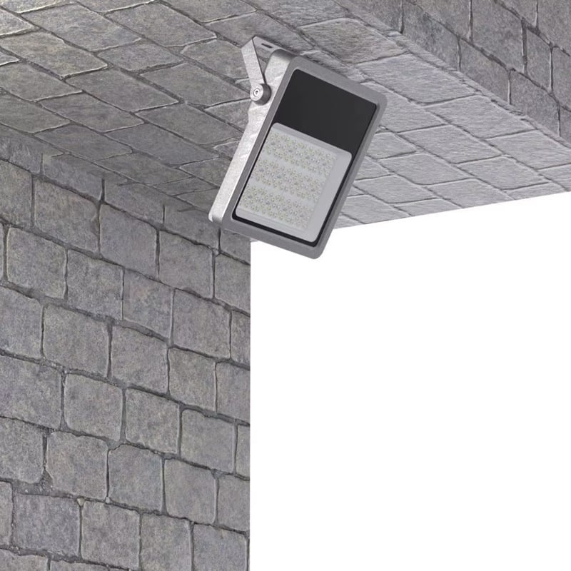 Vanjski LED floodlight 100W, IP65, ETL certifikat, dimmabilan, za gradilišta, dvorišta i tvornice, 100–277V, 2700K–6500K