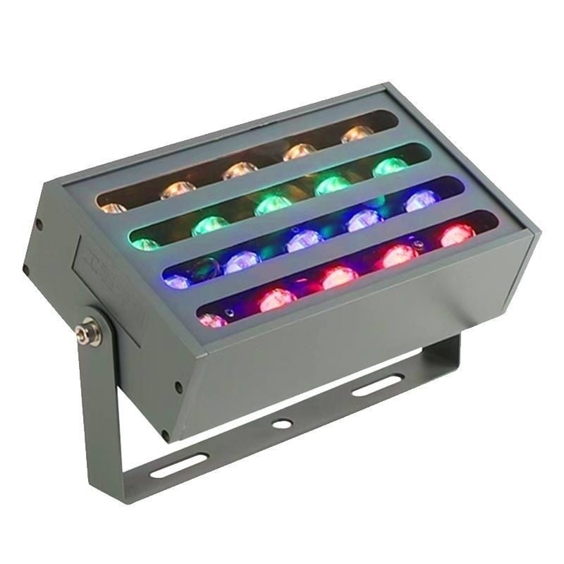 LED дъгова светлина за дърво на открито, водоустойчива цветна прожекторна лампа за паркове и градински ландшафт