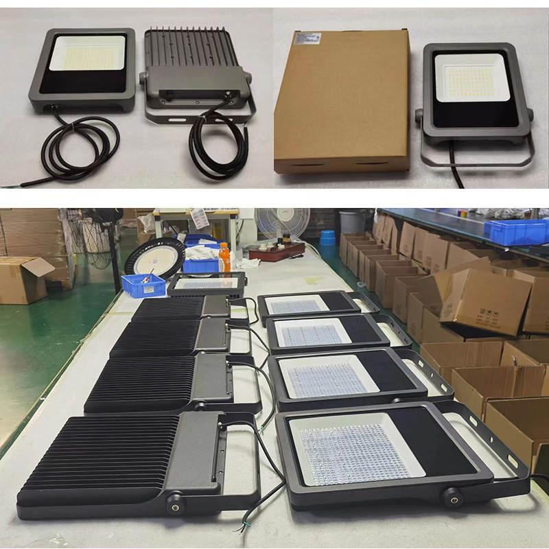 Εξωτερικός LED προβολέας 100W για αποθήκες και εργοτάξια, IP65 αδιάβροχος, τοίχο-μοντάζ 50W φωτιστικό, ETL