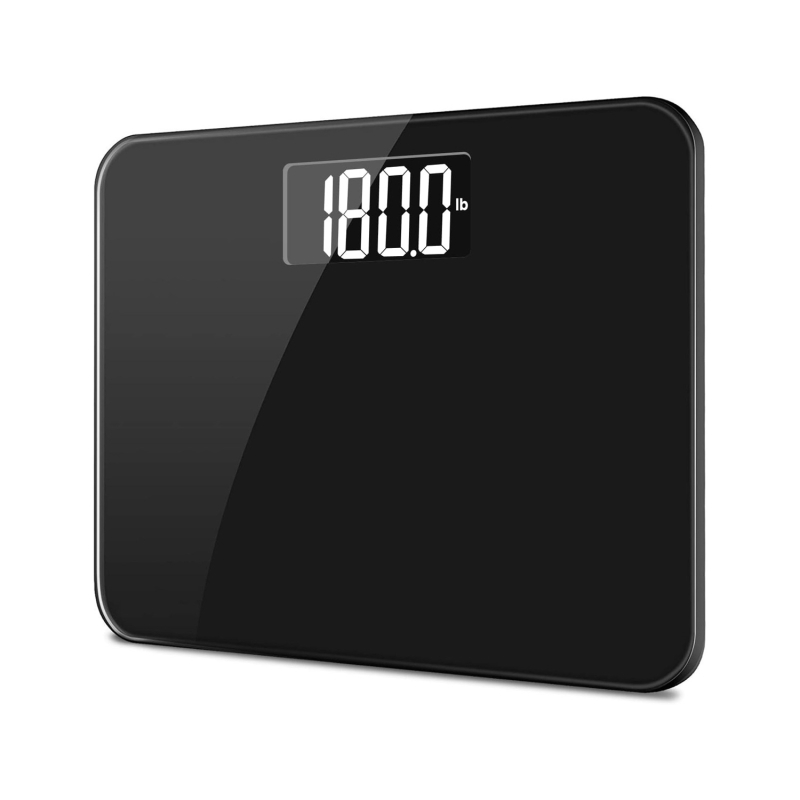 Visoko precizna digitalna vaga za kupaonicu, baterijom napajana vaga za tijelo, mjerenje težine, kapacitet 200 kg