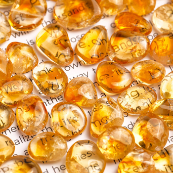 Premium prirodni citrinski šljunak, demagnetizirani kamen, ukras za akvarij od citrina, polugotovi kristalni čestice