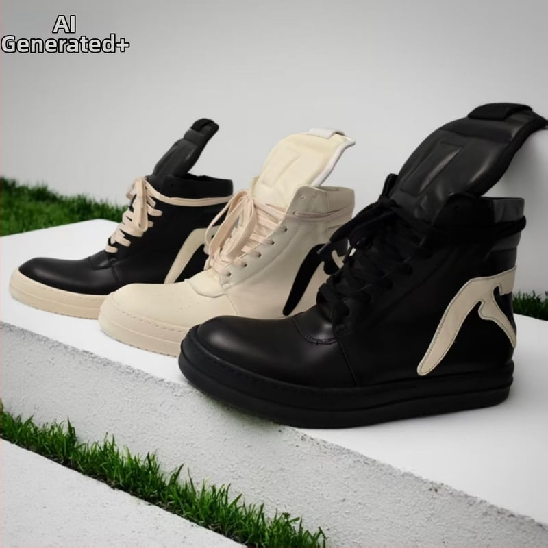 RQRCK OBXCDHS Unisex tenisice s debelim potplatom, povećanje visine, srednje visoke