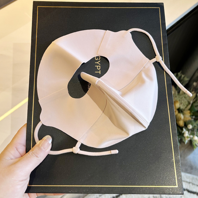 Hialuronsavval ellátott UV-védő teljes arcmask nőknek, lélegző ice silk anyag, varratmentes kerékpározáshoz