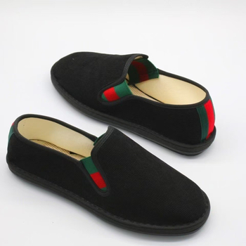 Стар Пекин Corduroy платнени обувки Slip-On, дишащи, нехлъзгаща подметка, мъжки