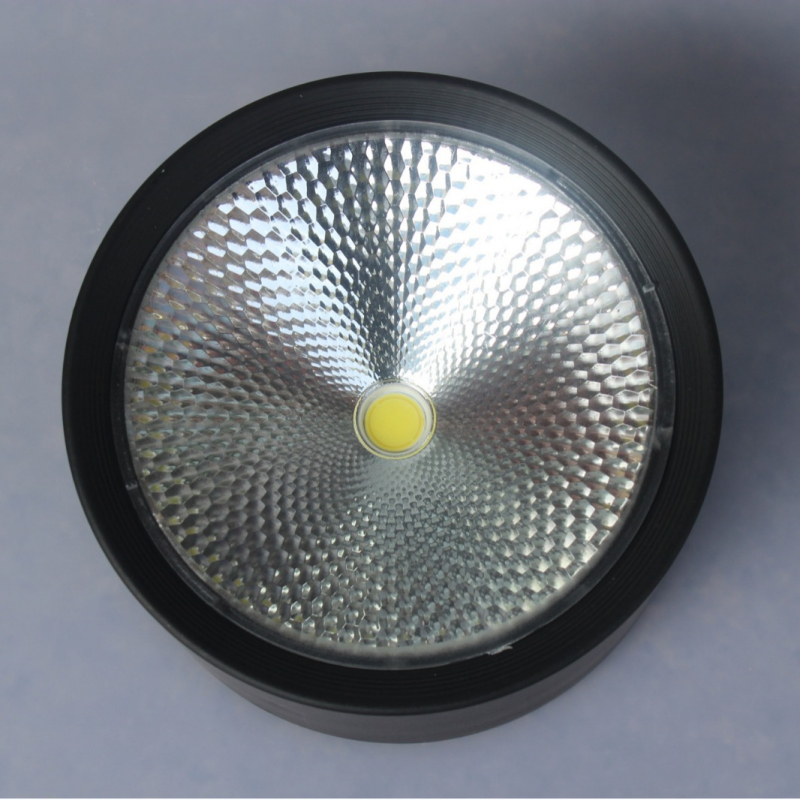 Okružni LED downlight za površinsku montažu s Purui čipom, 3000K topla bijela, aluminijsko kućište, 220V