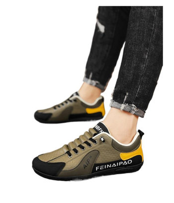 Férfi slip-on mokaszínok, kényelmes munkacipők tavaszra és nyárra, puha talp, csúszásmentes