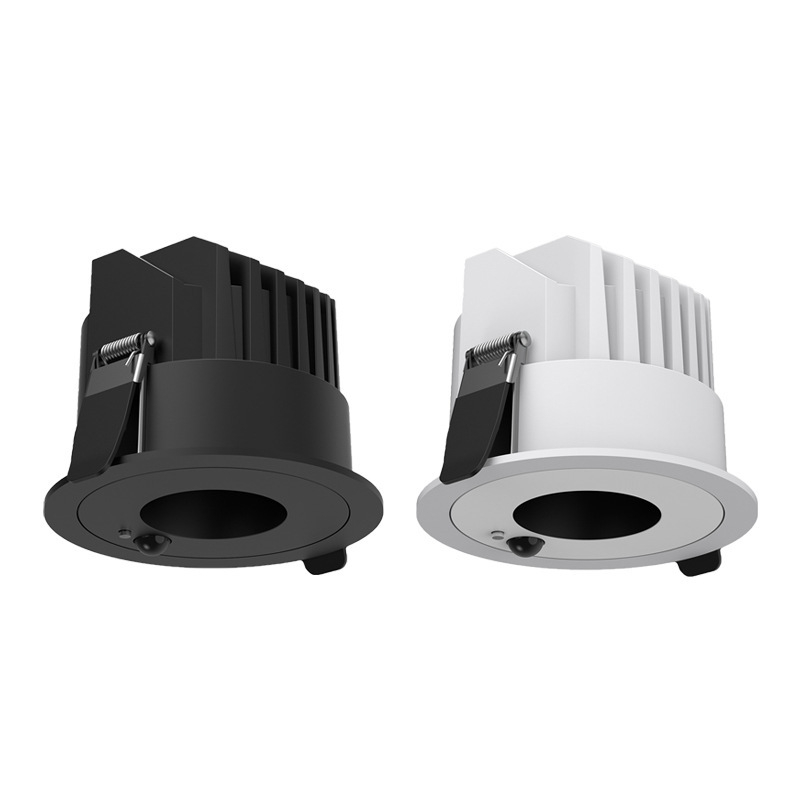 Pametan ugrađeni spot s senzorom pokreta – za hodnike i ulaze | LED downlight s anti-refleksijom, aluminijsko kućište