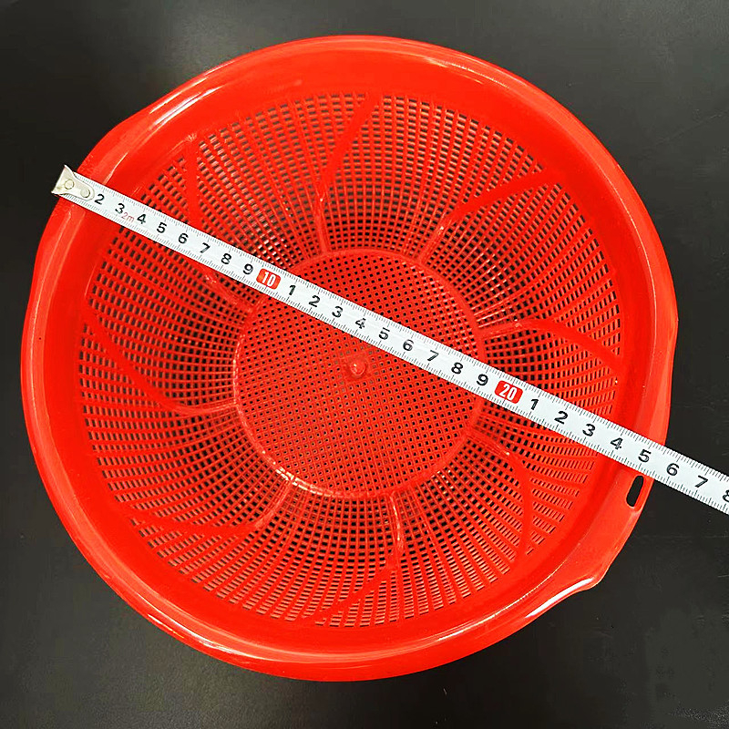 Šareno sito za pranje riže i košarica za voće i povrće, plastično, korejski stil