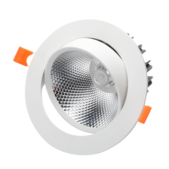 Ugrađeni LED spot za strop za trgovinu odjećom — COB Bullseye downlight za pozadinsku stijenu