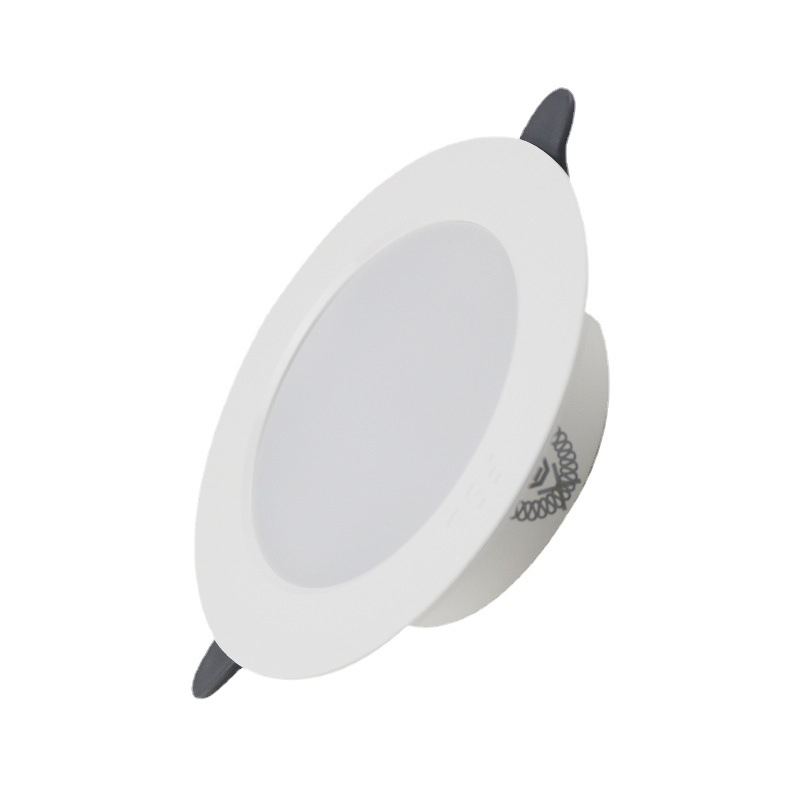 FSL LED ugrađeni stropni downlight, aluminijsko kućište, otvor 75 mm, 6500K hladno bijela, za dnevni boravak