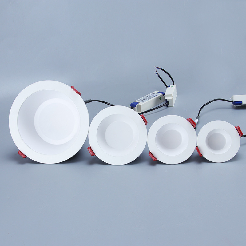 LED ugrađeni downlight s antifog zaštitom, stropno svjetlo, veličine 2.5–8 inča